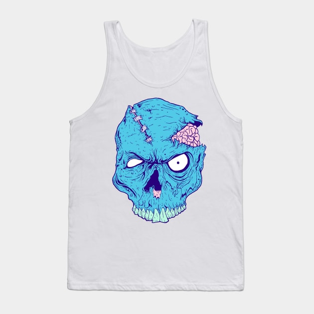 Calavera Tank Top by zombirriondo